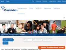 Tablet Screenshot of lssassistans.se